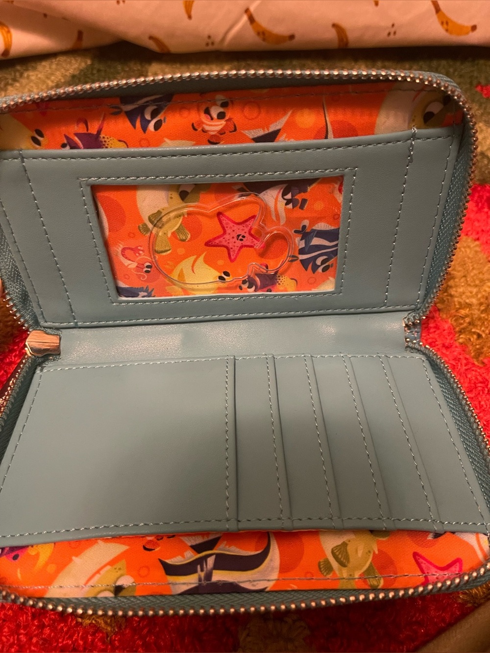 Finding Nemo Loungefly Pixar Fish Tank Wallet - Picture 3 of 3